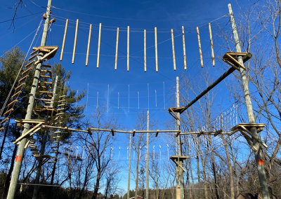 Photo of the ropes course at OSRUI