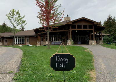 Photo of the dining hall at OSRUI